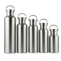 Double Wall Stainless Steel Insulated Outdoor 500ml Water Bottle Wine Beer Growler